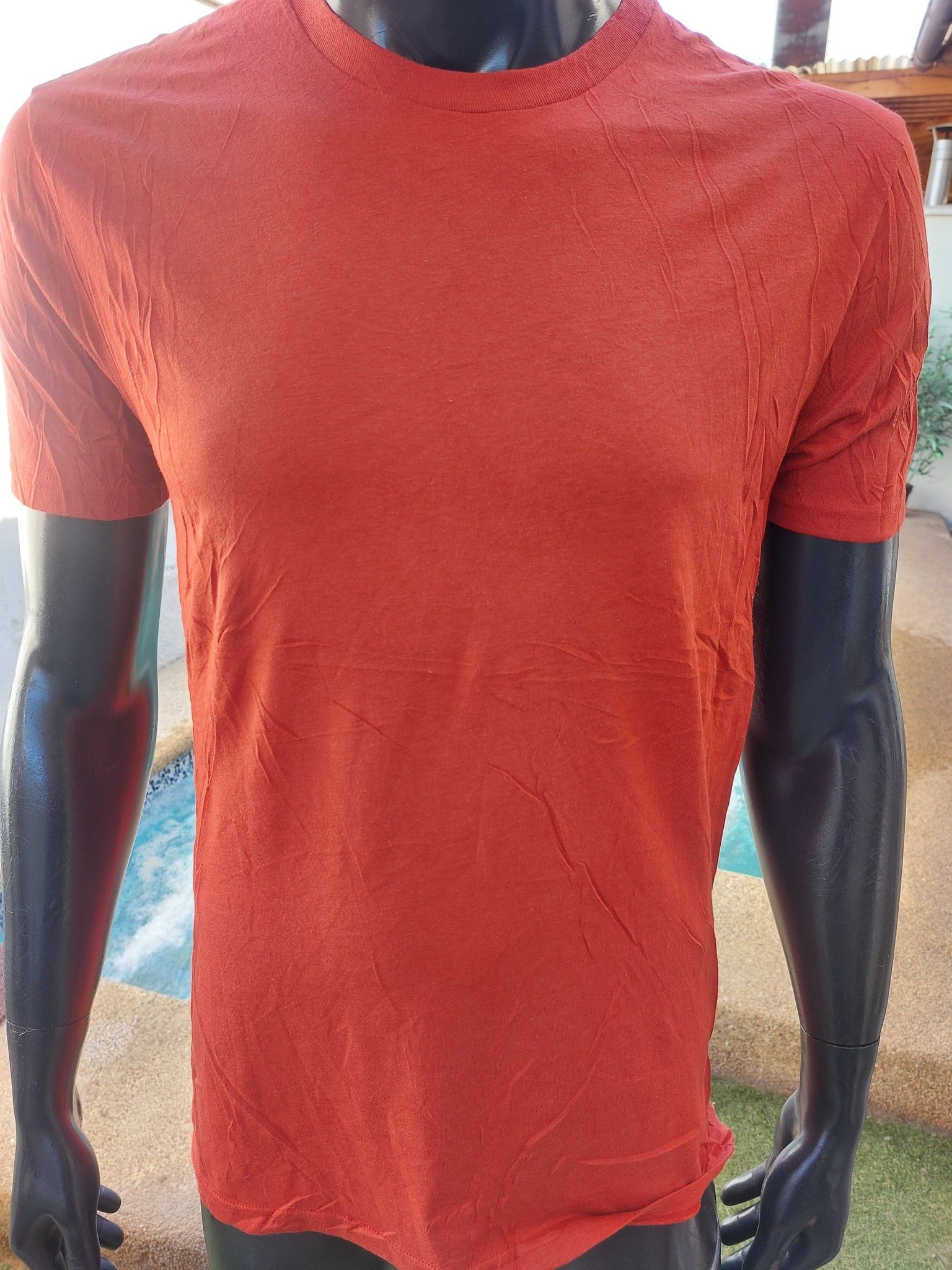 Polera manga corta marrón