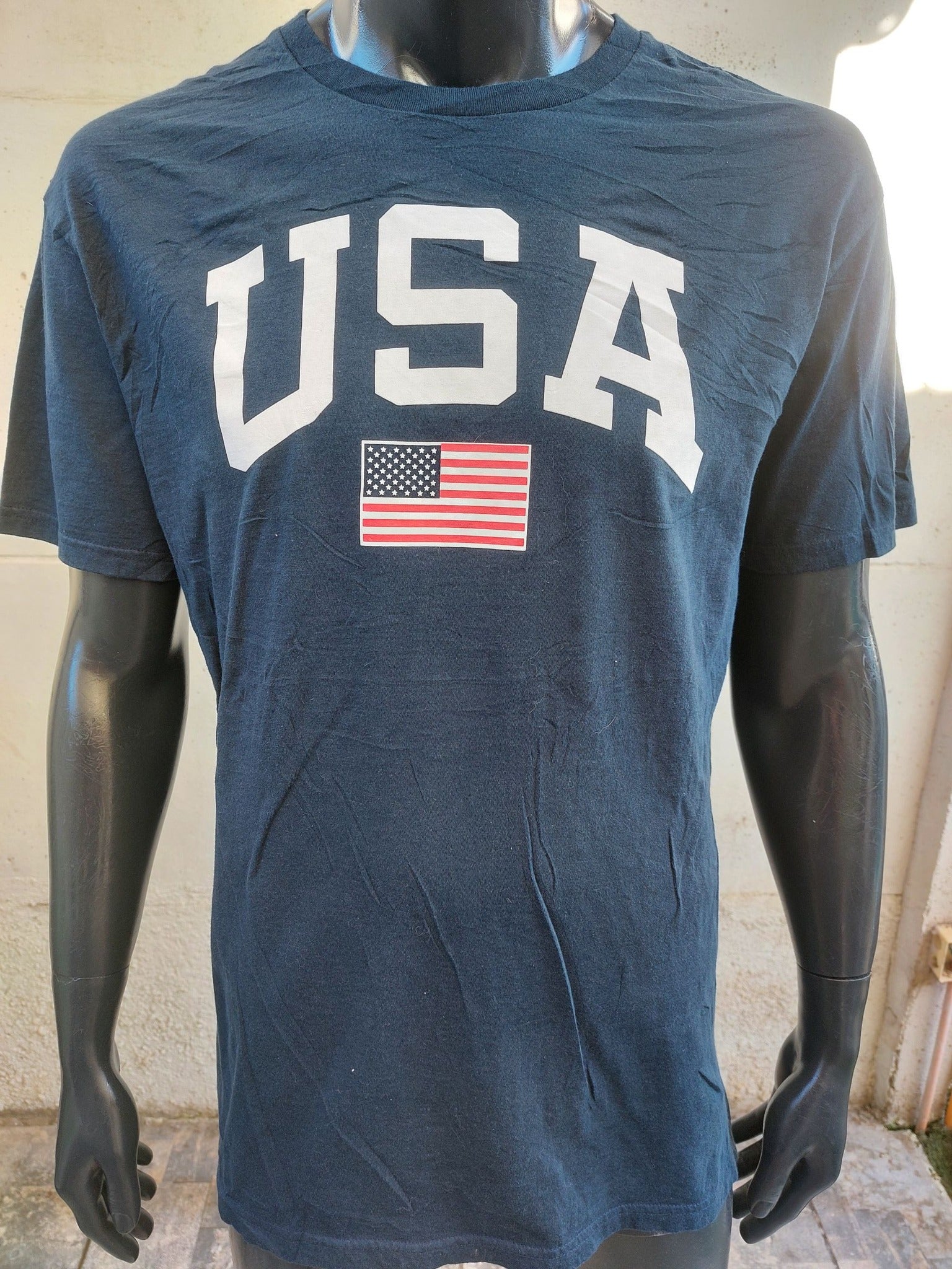 Polera manga corta gris