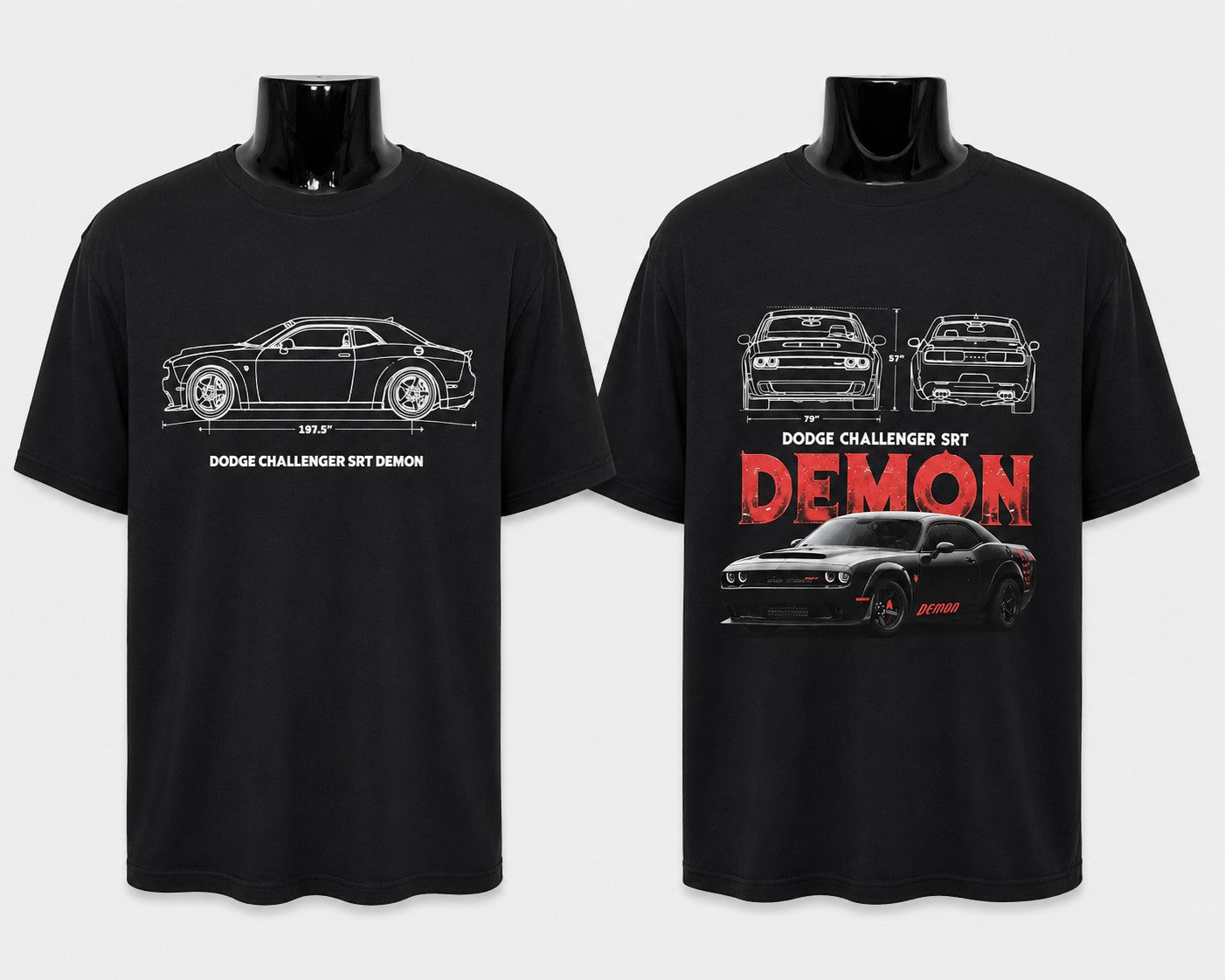 Polera Negra Personalizada Manga Corta Talla XL - 30% Descuento