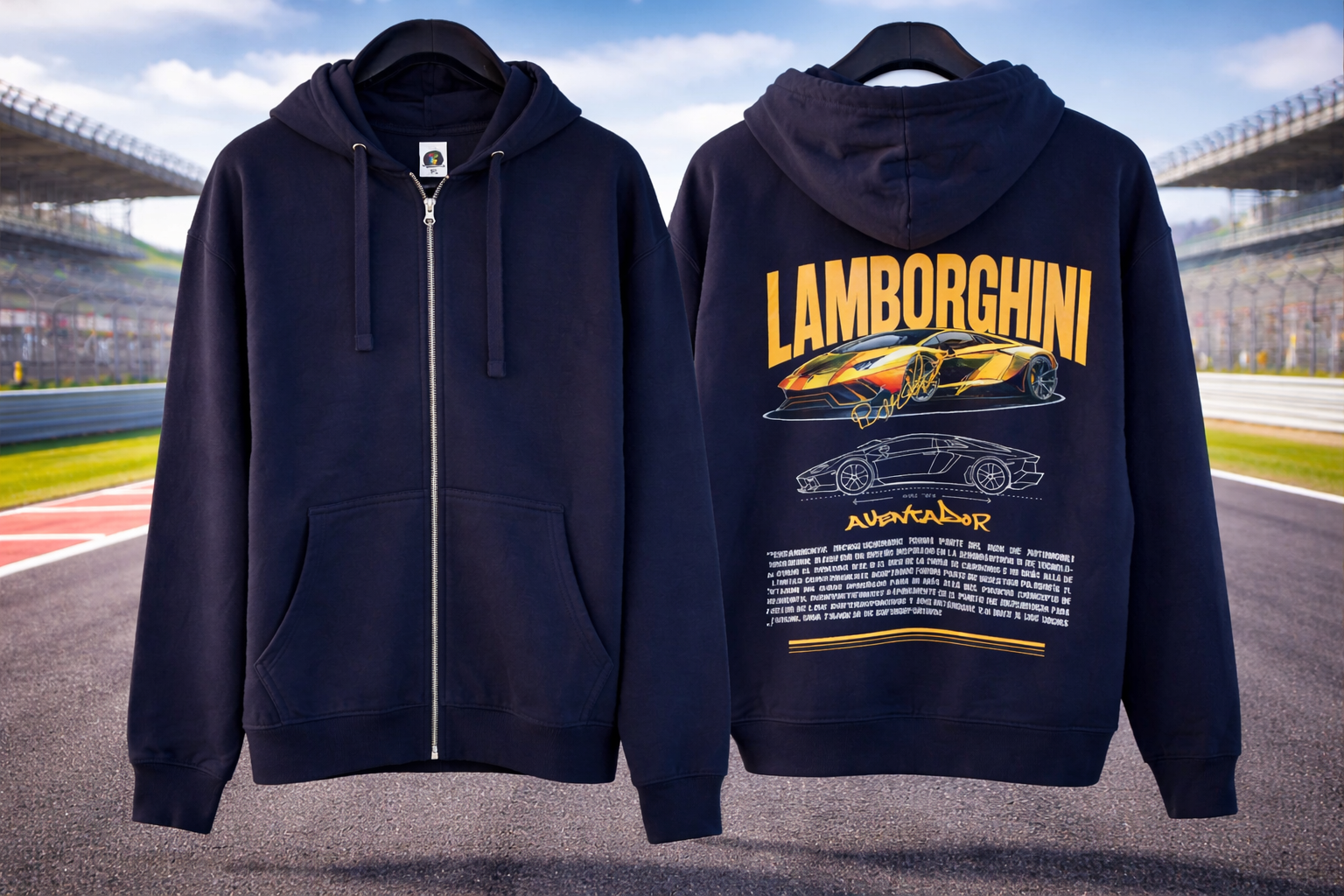 Polerón Azul Marino Talla XL