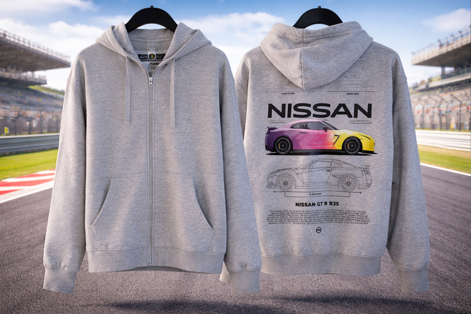 Polerón Gris Talla M