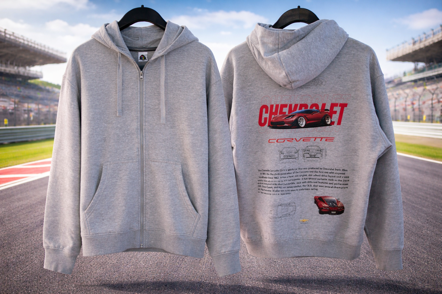 Polerón Gris Talla XL