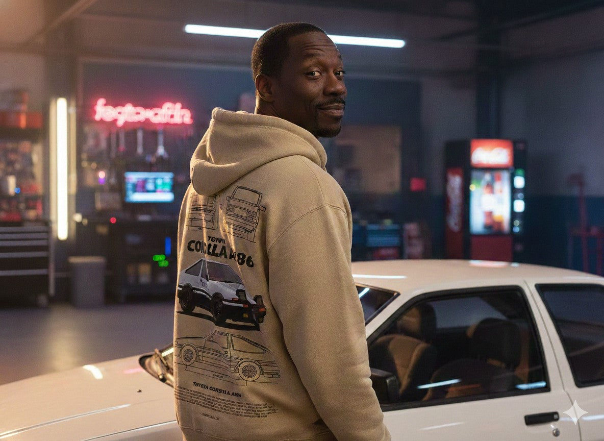 Polerón c/ gorro Beige Toyota