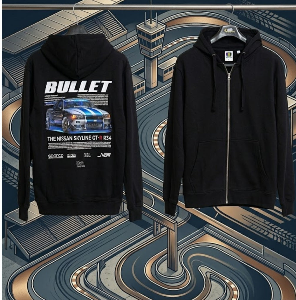 Polerón Negro Talla M